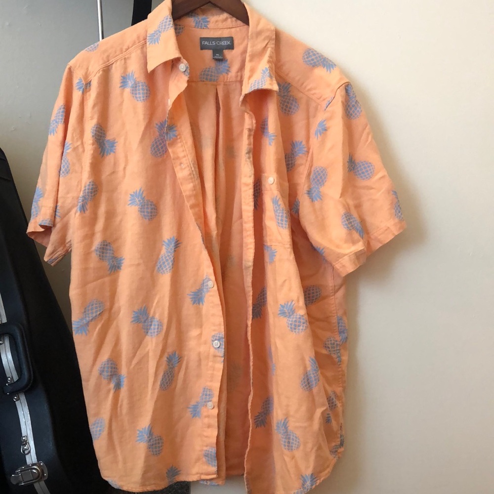 Falls creek pineapple button down